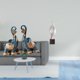 thumbnail image 2 of Figura De Elefante De Resina Moderna, Escultura Decorativa De Arte Abstracto, Recuerdo De Escritorio Coleccionable Para Decoración De Mesa De Café, Oficina Y Hogar., 2 of 8