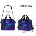 thumbnail image 2 of FORMRS Reusable Lunch Bag for Work School Leakproof Insulated Cooler with Adjustable Shoulder Strap, Night Mushrooms Pattern, 2 of 6