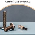 thumbnail image 1 of STRANDCHIC Golden Metal Weight Shell Hook Set Compatible with Multiple Vintage Grandfather Clock Models, 1 of 7
