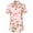 Pink, variant on Hawaiian Shirt for Women Flamingo Short Sleeve Casual Button Down Shirts Beach Aloha Tops