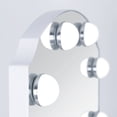 thumbnail image 5 of Zadro Scalloped Edge Hollywood LED Vanity Mirror 12" x 19", 5 of 10