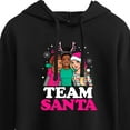 thumbnail image 3 of Barbie - Holidays & Christmas - Team Santa - Juniors Cropped Pullover Hoodie, 3 of 5