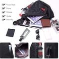 thumbnail image 4 of Bolso de pecho ligero CHAO Yjmei tipo bandolera con puerto USB para hombres y mujeres, 4 of 5