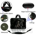 thumbnail image 3 of LSS 8-10.2 inch Neoprene Laptop Sleeve Bag Carrying Case with Handle and Adjustable Shoulder Strap - Reaper Skull, 3 of 3