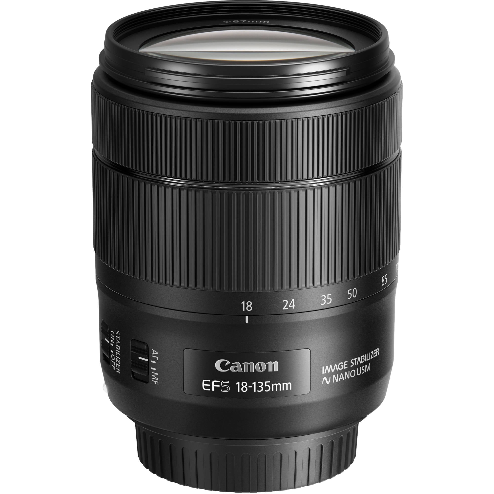 Canon EF-S 18-135mm Zoom Lens with f/3.5-5.6 USM, Image Stabilizer 