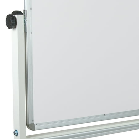 Flash Furniture - Hercules Mobile Marker Board - White