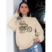 Thunderbolt Motorcycle Co. Sweatshirt Women -BSA Designs, Female XX-Large