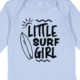 thumbnail image 4 of Inktastic Little Surf Girl with Surfboard Girls Long Sleeve Baby Bodysuit, 4 of 5