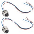 thumbnail image 1 of Cable conector Hamadap M12 de 4 pines IP67 impermeable, 16 mm, 1 of 9