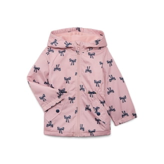 Wonder Nation Girls Kids Tough Fully Lined Zip Hoodie Jacket