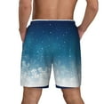 thumbnail image 4 of Goofa Christmas Snowflakes Printed Men's Swim Trunks Board Shorts Quick Dry Mens Swimming Trunks with Compression Liner,Breathable Fit Hawaii Beach Shorts-XX-Large, 4 of 9