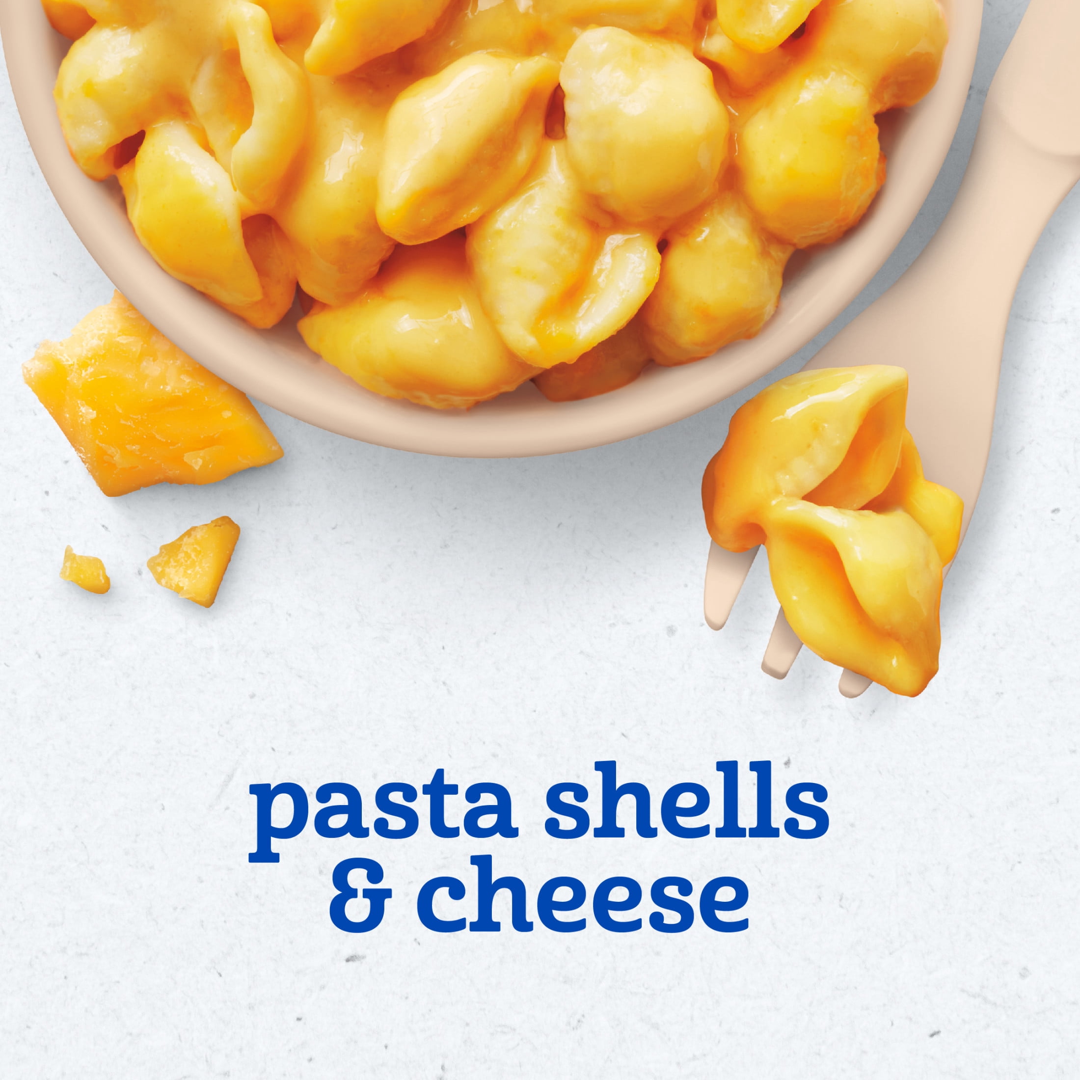 (12 pack) Gerber Mealtime for Toddler, Pasta Shells and Cheese Toddler Food, 6 oz Tray