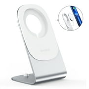 CHOETECH Phone Stand for Original iPhone MagSafe Charger, Aluminum Magsafe Phone Stand Holder Dock for Magsafe iPhone 14/13/12 (Not Included MagSafe Charger)