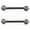 Black Clear, variant on Pair of Push In Nipple Barbell with Cubic Zirconia 14g