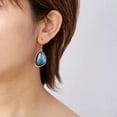 thumbnail image 3 of Labradorite Stone Drop Earrings, 3 of 4