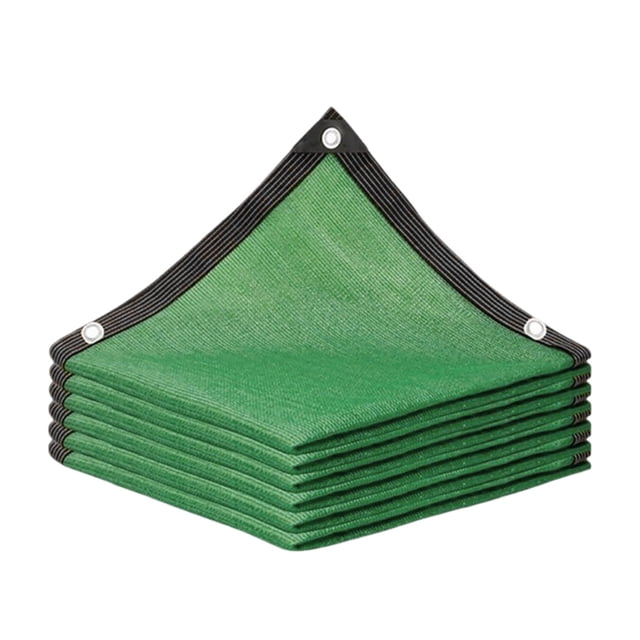 TIELUTT Outdoor Sunshade Outdoor Terrace Sunshade Breathable 95% Sunshade Rectangular Sunshade Outdoor Terrace Sunshade Terrace Garden Sunshade (6.5 X 6.5 Feet Green)