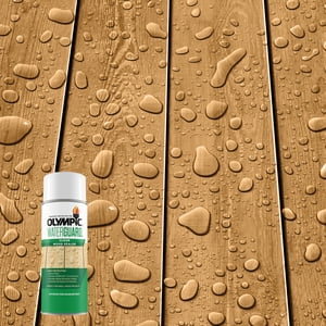 Olympic Waterguard Clear Exterior Wood Sealer Spray, 12 oz