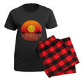 thumbnail image 5 of CafePress - Tropical Halloween - Women's Short Sleeve Print T-Shirt and Pants Dark Cotton Pajama Set, 5 of 7