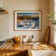 thumbnail image 3 of Waves at Coral Cove - Florida Photography Oak Framed Wall Art Print 20 x 30 inches, 3 of 6