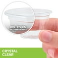 thumbnail image 5 of Stock Your Home 100 Pcs Clear Shot Glasses 1 oz Disposable Cups for Jello Sauce Condiments, 5 of 7