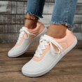 thumbnail image 5 of Casual Flat Shoes for Wide Toe Soft Insoles Comfortable Everyday Sneakers All Day Wear Women's Breathable -On Walking Footwear, 5 of 8