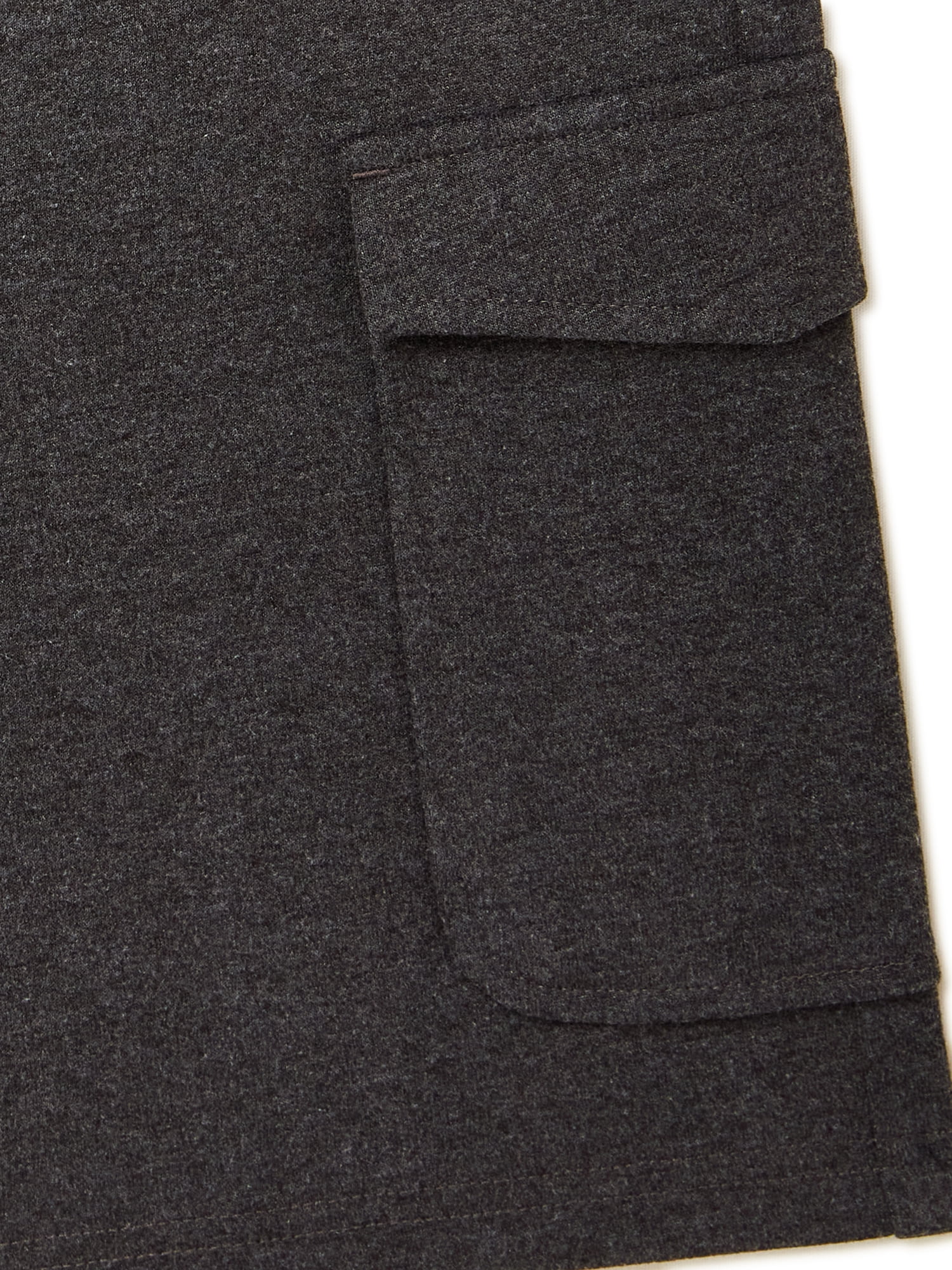 Hollywood Boys' French Terry Pull-On Cargo Shorts, Sizes 4-18