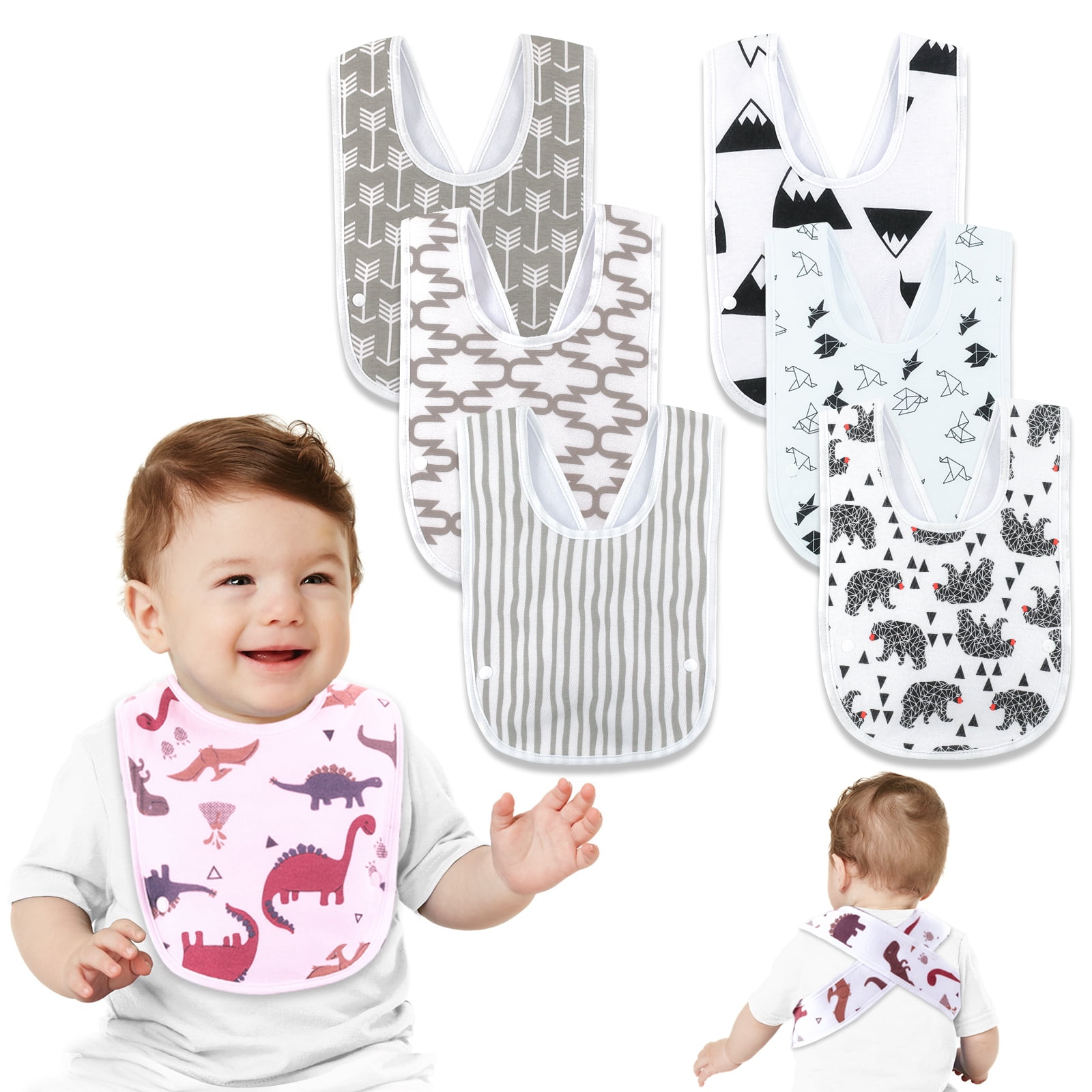 Baby Bandana Drool Bibs Soft and Absorbent 100 Organic Cotton Bandana