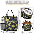 thumbnail image 5 of Insulated Lunch Bag Women, Leakproof Large Lunch Box, Reusable Lunch Cooler Bag with Adjustable Strap, Lunch Tote Bag for Work Women,Lemon Print Lunch Tote Bags Gifts for Woman, Mom, 5 of 6