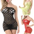 thumbnail image 4 of Lencería Sexy, lencería transparente, medias de rejilla, vestido porno, monos, conjunto para mujer, ropa interior sexual exótica para el cuerpo, disfraz, 4 of 5