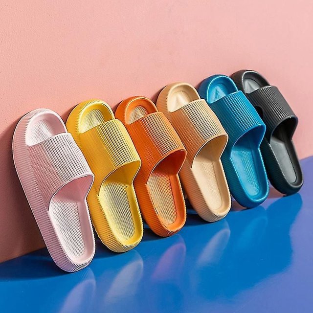 Summer Slides Slippers Platform Beach Sandals Unisex Slippers Quick Drying