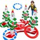 thumbnail image 1 of Advancent Lanzamiento de anillos de Navidad de PVC con 4 anillos Juego de coordinación ojo-mano Juguetes Educativos al aire libre Juguete de Kits de decoración para fiestas, 1 of 6