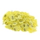 thumbnail image 4 of 100PCS Número De Identificación De Ganado DYNWAVEMX Etiqueta de oreja para cerdo Cabra Oveja Amarillo, 4 of 8