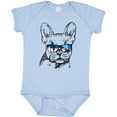 thumbnail image 3 of Inktastic French Bulldog Portrait with Sunglasses Boys or Girls Baby Bodysuit, 3 of 5