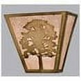 thumbnail image 2 of Meyda Tiffany 23938 13" Wide 2 Light Wall Sconce - Copper, 2 of 2