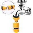 thumbnail image 3 of Mixer Tap Hose Connector, Easily Mix Hot & Cold Water, Hose End Quick Connector, 2 In1 Threaded Tap Connector, Y Splitter Connector, Outdoor Tap Hose, 3 of 5