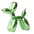 thumbnail image 2 of Estatuilla de Perro Globo de Resina perfecl Escultura de Animales Domésticos Adorno Escritorio Verde Ornamento decorativo para perro, 2 of 7