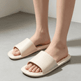 thumbnail image 6 of Yungyresw Foldable Travel Slippers Soft Sole Portable Casual Shower Sandals Open Toe Slip On Relaxed Fit Indoor Slippers Beach Footwear Khaki 44, 6 of 6