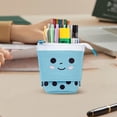 thumbnail image 3 of &Craft&Stationery Telescopic Pencil Pouch with Stand Up Design for Desk Storage Portable Pencils with Zip Soft Polyester Craft Organizer for Students and, 3 of 3