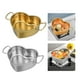 thumbnail image 1 of 2x Cacerola para , Olla para Cocinar, en Forma de Corazón de Acero Inoxidable, 1 of 8