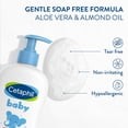 thumbnail image 4 of Jabón y champú para bebés Cetaphil, paquete de 2 unidades, 400 ml, hipoalergénico, 4 of 7