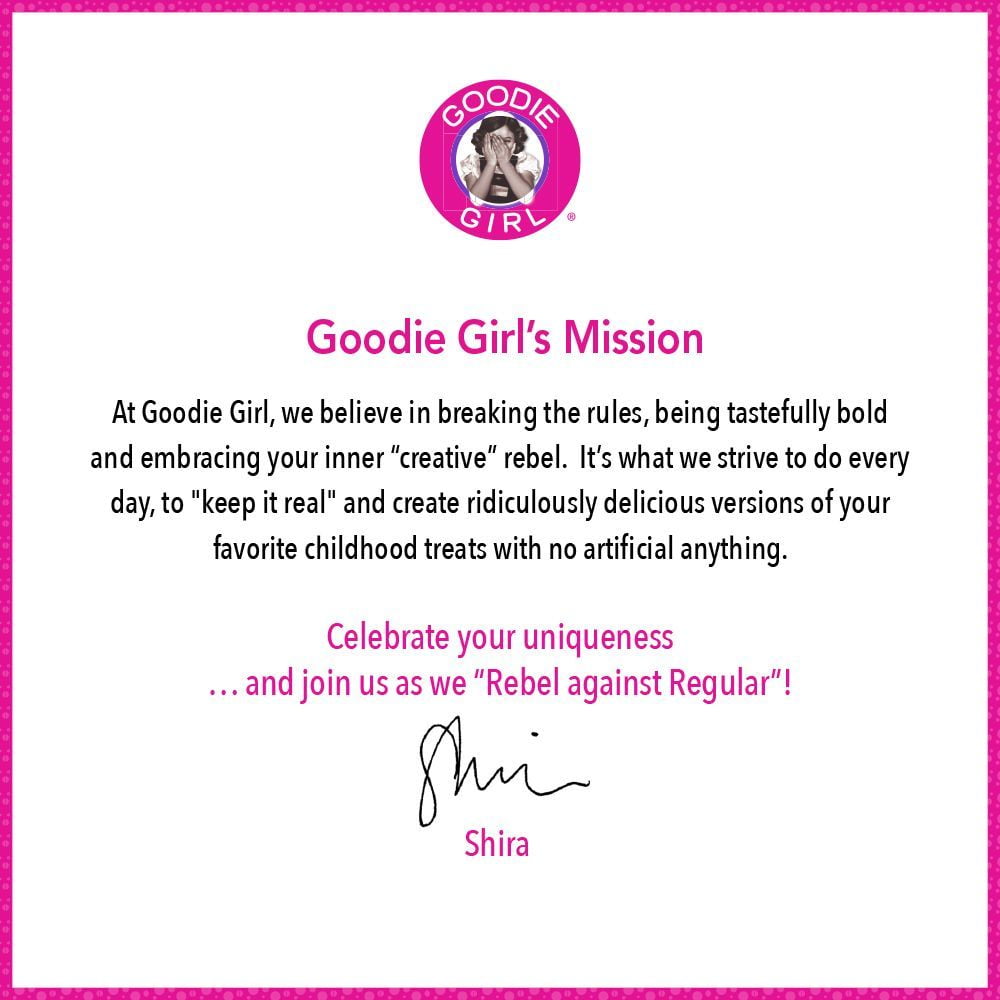 (6 pack) Goodie Girl Cookies Gluten Free Baked Fudge Striped Cookies, Shelf-Stable, 7 oz