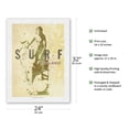 thumbnail image 2 of Surf Psycho - The Best of 1963 California & Hawaii - Original Surf Art by Wade Koniakowsky - Japanese Unryu Rice Paper Art Print 24 x 32 in, 2 of 4