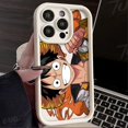 thumbnail image 3 of Funda de teléfono de Anime O-One Piece para iPhone 14, 15 Pro Max, 13, 12, 11, X, XS, XR, 7, 8 Plus, SE 2020, cubierta protectora de silicona a prueba de golpes, 3 of 5