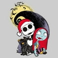 thumbnail image 2 of Toddler's The Nightmare Before Christmas Cartoon Jack and Sally  Graphic T-Shirt, 2 of 3