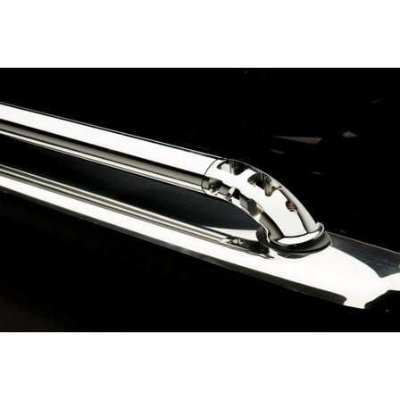 Putco 69802 NeveRust Stainless Steel Crossrails For Silverado/Sierra 97.6" Bed Fits select: 2015-2019 CHEVROLET SILVERADO, 2015-2018 GMC SIERRA