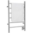thumbnail image 2 of Ancona Comfort Dual 6-Bar Towel Warmer, Polished Stainless Steel, 2 of 5