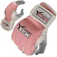 thumbnail image 3 of MMA Women Grappling Gloves Cage Fighting Ladies Training UFC sparring Gloves Pink (Medium), 3 of 6