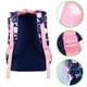 thumbnail image 4 of Mochila escolar, mochila escolar, mochila deportiva, mochila de ocio, mochila de día para niñas, niños y adolescentes con gran capacidad, conjunto azul oscuro, mochila, 4 of 6