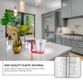 thumbnail image 3 of MasteelfCA Digital 1000g/1g Measuring Cup Multifunction LCD Display Kitchen Measuring Cup Milk Powder Cup (Red), 3 of 7