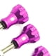 thumbnail image 2 of Perilla de pulgar colorida corta larga CNC perno de aluminio tuerca de repuesto para cámara GoPro Hero 1/2/3 3 Piezas seitruly PJ7572-07, 2 of 2